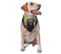 Labrador Retriever Dog PrintDog Bandanas Cat Puppy Scarfs Washable Pet Handkerchief