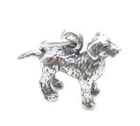 Labrador Retriever Dog sterling silver charm .925 x 1 Labs dogs charms