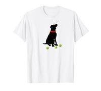Labrador Retriever Dog with Yellow Lab Tennis Balls Gift T-Shirt
