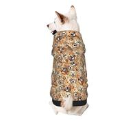 Labrador Retriever Dogs Print Dog Hoodie Sweatshirt For Small Dogs, Warm, Soft And Breathable Pet Clothes, Easy To Wear Jumper For Winter And Fall Warm