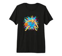 Labrador Retriever Dribbling - Basketball Dog Premium T-Shirt