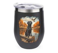 Labrador Retriever Ducks Autumn Insulated Cups & Mugs 12oz Double-Wall Bottles Stainless Steel Coffee Mug with Lids Drinks Tumbler