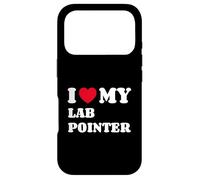Labrador Retriever English Pointer Mix I Love My Lab Pointer Case for iPhone 17 Pro