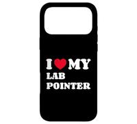 Labrador Retriever English Pointer Mix I Love My Lab Pointer Case for iPhone 17 Pro Max