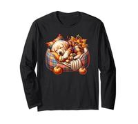 Labrador Retriever for Lab Mom Autumn Sleep Dog for Fall Long Sleeve T-Shirt