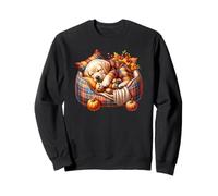 Labrador Retriever For Lab Mom Autumn Sleep Dog For Fall Sweatshirt