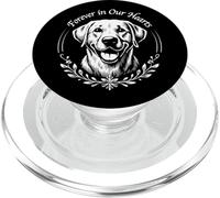 Labrador Retriever Forever in Our Hearts Lab Dog Memorial PopSockets PopGrip for MagSafe
