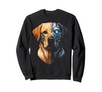 Labrador Retriever Graphic - Labrador Cyber Tech Sweatshirt