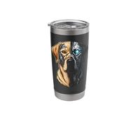 Labrador Retriever Graphic - Labrador Lovers Cyber Tech Stainless Steel Insulated Tumbler