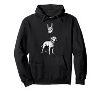 Labrador Retriever Lab Dog Cool Retro Vintage 90s Alt Metal Pullover Hoodie