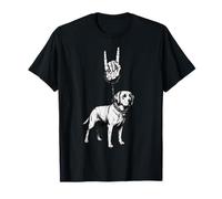 Labrador Retriever Lab Dog Cool Retro Vintage 90s Alt Metal T-Shirt