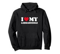 Labrador Retriever Poodle Mix I Love My Labradoodle Pullover Hoodie