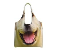 Labrador Retriever Puppy Dog,Reusable Tote Bags Grocery Bags Large Capacity Canvas Shopping Shoulder bag