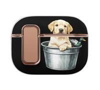 Labrador Retriever Puppy Duck Headphone & Earphone Cases Compatible with Airpod Pro Scratch-Resistant PC Protective Cover with Secure Buckle