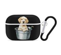 Labrador Retriever Puppy Duck Headphone & Earphone Cases Compatible with Airpod Pro Scratch-Resistant PC Protective Cover with Keychain White-style-20