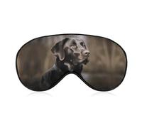 Labrador Retriever Sleep Mask for Women Men Side Sleeper Eye Cover with Adjustable Strap Soft Breathable Blackout Mask Slip-Free Deep Sleeping Travel Essentials