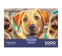 Labrador RetrieverColossal Jigsaw Puzzles for Adults A Vast Collection of 1000 Advanced, Seemingly Impossible Challenging Puzzle Game Pieces - A Majestic Gift for Determined Adult And Young Adult Ent
