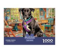 Labrador RetrieverColossal Jigsaw Puzzles for Adults A Vast Collection of 1000 Advanced, Seemingly Impossible Challenging Puzzle Game Pieces - A Majestic Gift for Determined Adult And Young Adult Ent