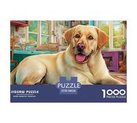 Labrador RetrieverFormidable 1000-Piece Jigsaw Puzzles for Adults An Odyssey of Impossible, Hard, And Difficult Challenging Puzzle Educational Games - The Ultimate Gift for Dedicated Adult And Teen P