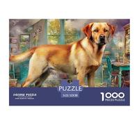 Labrador RetrieverMonumental Jigsaw Puzzles for Adults Featuring 1000 Advanced, Notoriously Difficult Challenging Puzzle Educational Game Pieces - Designed As The Most Memorable Gift Jigsaw Puzzles F