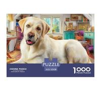 Labrador RetrieverOverwhelming 1000-Piece Jigsaw Puzzles for Adults A Crusade Through Impossible, Hard, And Difficult Challenging Puzzle Games - The Most Prestigious Gift for Adult And Teenage Conque