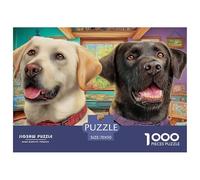 Labrador RetrieverPhenomenal 1000-Piece Jigsaw Puzzles for Adults The Definitive Encounter with Impossible, Hard, Difficult Challenging Puzzle Games - This Is The Crowning Gift Jigsaw Puzzles for Adu