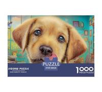 Labrador RetrieverPremium Jigsaw Puzzles for Adults A 1000-Piece Advanced-Level Set Featuring Challenging And Educational Games - Designed As The Jigsaw Puzzles for Adults And Mature Kid