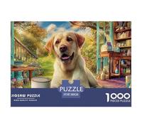 Labrador RetrieverPremium Jigsaw Puzzles for Adults A 1000-Piece Advanced-Level Set Featuring Challenging And Educational Games - Designed As The Jigsaw Puzzles for Adults And Mature Kid