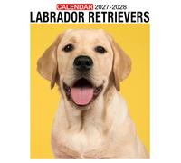 Labrador Retrievers Calendar 2027 - 2028: A 24-Month Planner for Jan 2027 to December 2028, Organizing & Planning, Gift For Friends And Family