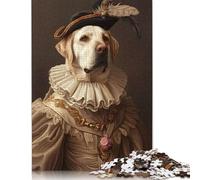 Labrador Retrievers Dogs 1000 Pieces Jigsaw Puzzles for Adults Creative Rectangular Jigsaw Gift Paper Puzzles Game Brain Teasers Toy 38x26cm/1000pcs