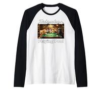 Labrador Retrievers Dogs Playing Pool Billiards Retriever Raglan Baseball Tee