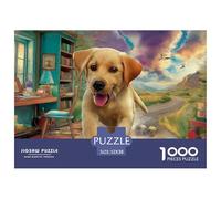 Labrador RetrieverUltimate Challenge Jigsaw Puzzles for Adults Conquer The 1000-Piece (Advanced) Impossible, Hard, And Difficult Challenging Puzzle Educational Games - This Is The Pinnacle Gift Jigsa