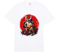 Labrador Samurai Dog Comfort Colors Adult Heavyweight T-Shirt