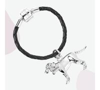 Labrador Silver Keyring - Personalised