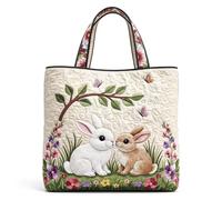 Labrador Tote Bag for Women, Quilted Handbag with Chocolate Lab Design | Brown Chocolate Lab Quilted Shoulder Bag for Shopping Work Travel, Dog Lover Gifts for Women, Labrador Mum Birthday Gift
