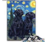 Labrador Under The Stars Puzzles for Adults 2000 Pieces, Family Game Stress Reliever Difficult Challenge Gifts for Friends And Family (70x100cm)