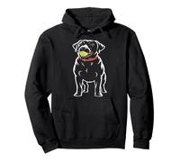 Labrador with Tennis Ball Dog Lover Pullover Hoodie