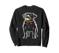 Labrador with Tennis Ball Dog Lover Sweatshirt