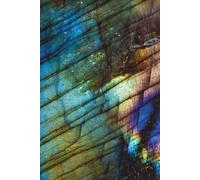 Labradorite Crystal Journal 6 x 9 Lined Blank Journal Diary Composition Book Notebook: Gemstone Minerals Crystal Healing