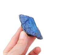 Labradorite Crystal Raw Stone Rough Blue Light Stone Decorate Stones Ornaments (Size : 30-50g)