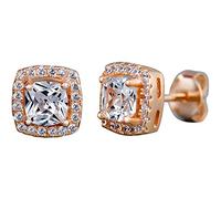 Labradorite Earrings Silver Studs for Girls Men Earrings Look Like Several, one size, PET, No Gemstone