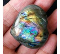Labradorite Heart Crystal Rough Polished Home Decor
