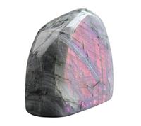 Labradorite Purple Flash Moonstone Rough Crystal Irregular Quartz Gemstone for Decor Gifts Tumbling Cabbing Polishing Fountain Rock,500~600g