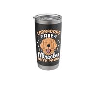 Labradors are Miracles with Paws Stainless Steel Insulated Tumbler