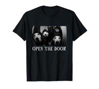 Labradors Street Gang Fish Eye Open The Door T-Shirt