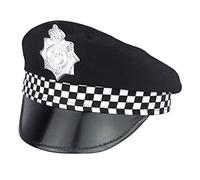 labreeze Adult Policeman Hat Cop Police Panda Peak Cap Fancy Dress Party Accessory