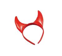 labreeze Devil Horns Vinyl on Headband - Fiery Elegance for Costume Enthusiasts