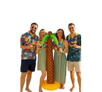 labreeze Inflatable Palm Tree 168cm - Large Tropical Blow-Up Party Decoration for Luau Theme, Beach BBQ, Poolside, Garden Events, Summer Birthdays & Hawaiian Party Backdrops