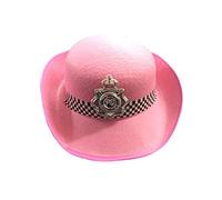 labreeze Ladies Police Hat Pink Constable Hat Hen Nights Plays Fancy Dress