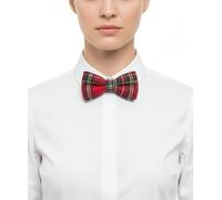 labreeze Red Tartan Bow Tie for Women - Burns Night Fancy Dress Accessory, Scottish Themed Party Outfit, Highland Costume, Scottish Celebration, Women's Burns Night Fashion